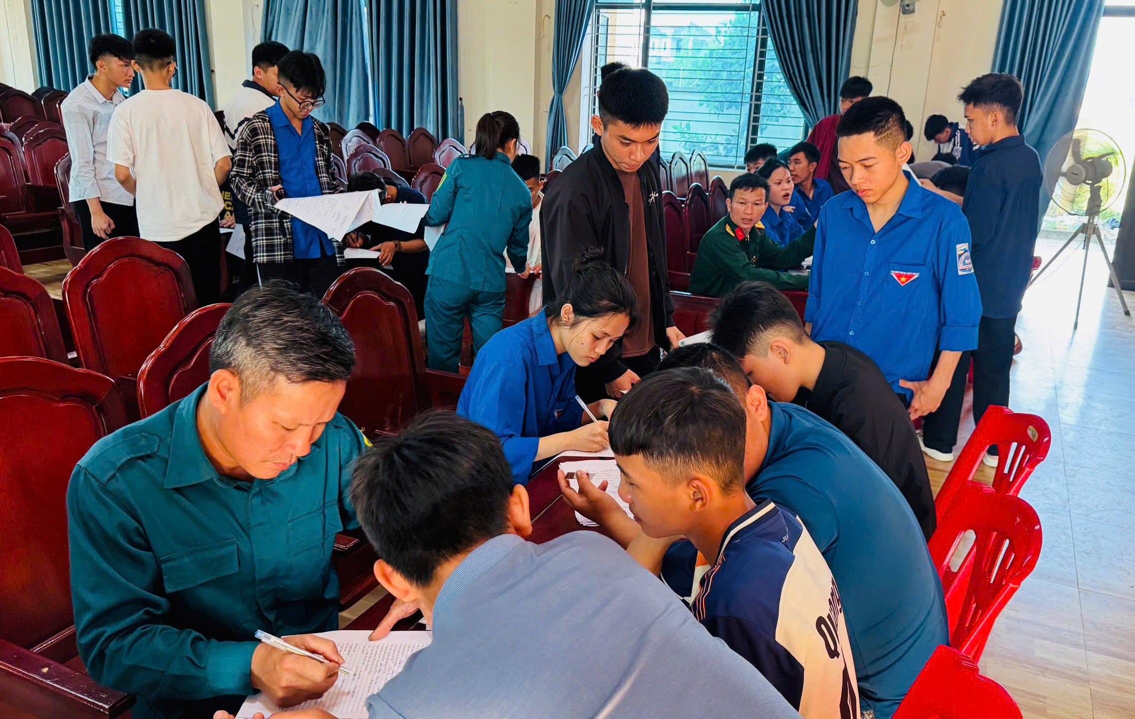 Hương Phố tổ chức đăng ký nghĩa vụ quân sự lần đầu cho công dân tuổi 17 năm 2026