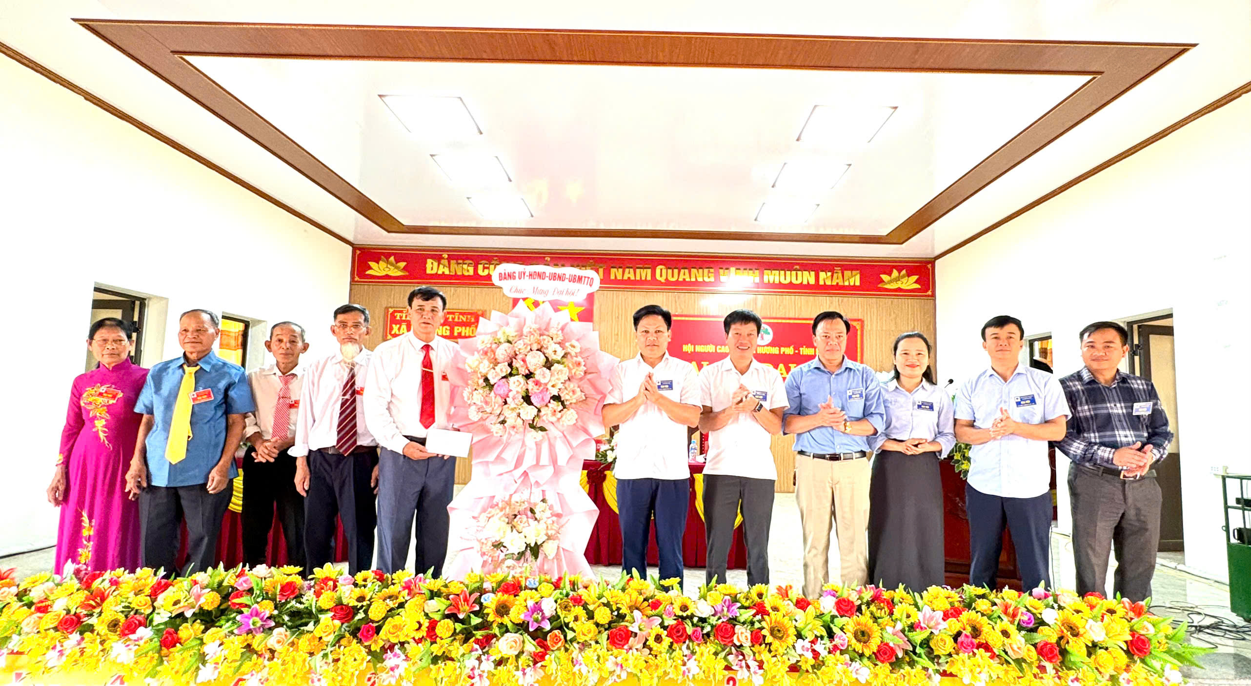 Hương Phố tổ chức Đại hội đại biểu Hội Người cao tuổi lần thứ I, nhiệm kỳ 2026–2031