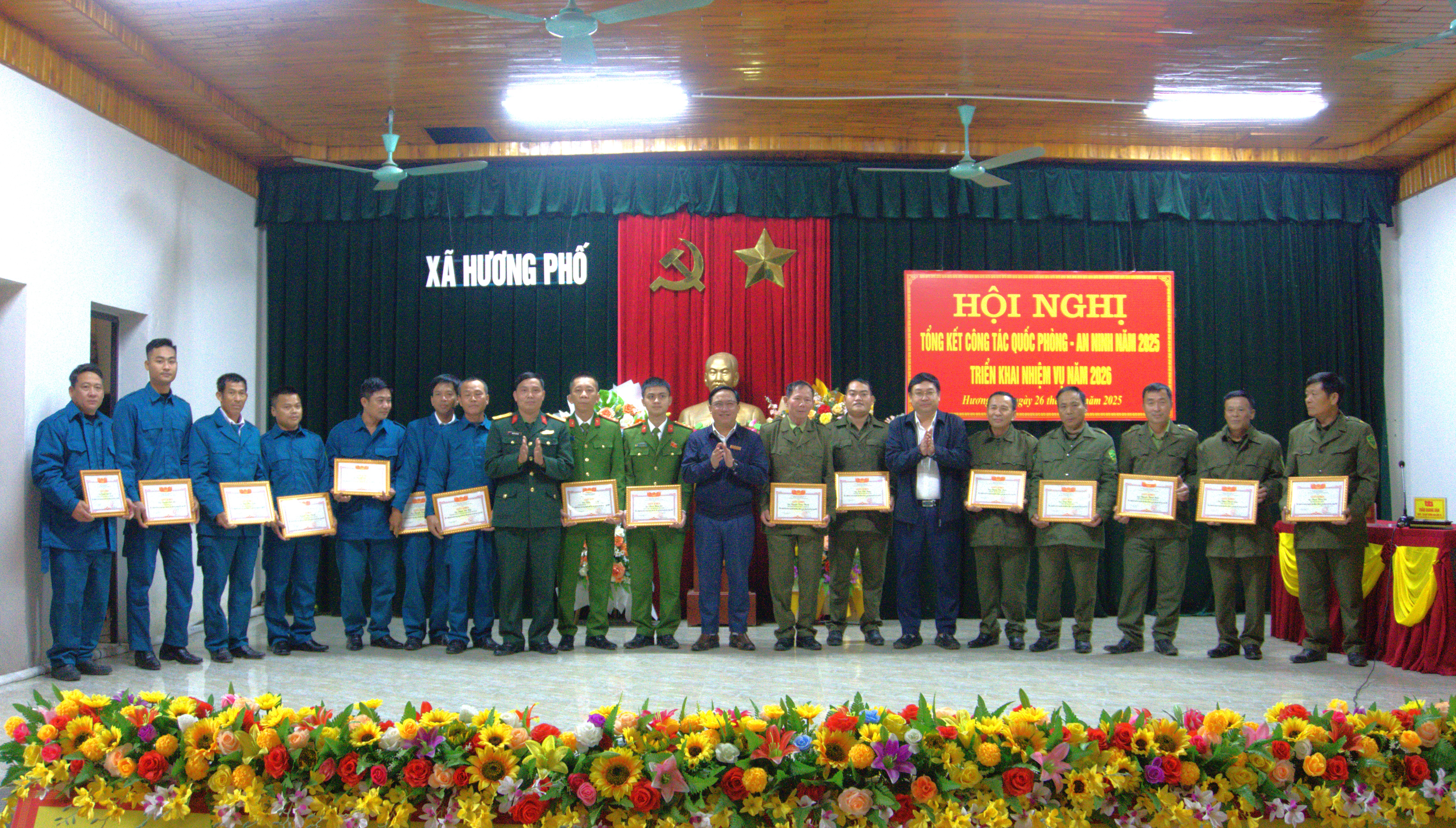 Xã Hương Phố: Tổng kết công tác năm 2025 và triển khai nhiệm vụ trọng tâm 2026