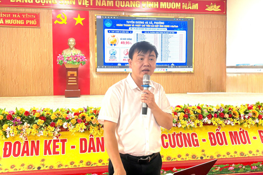 Hương Phố tổ chức tập huấn nâng cao nhận thức, kỹ năng chuyển đổi số 
