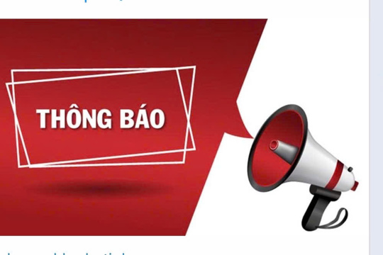 Thông báo lịch tiếp công dân định kỳ tháng 10 năm 2026 