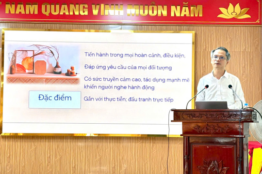 Đảng uỷ xã Hương Phố tổ chức Hội nghị bồi dưỡng, hướng dẫn nghiệp vụ công tác xây dựng Đảng