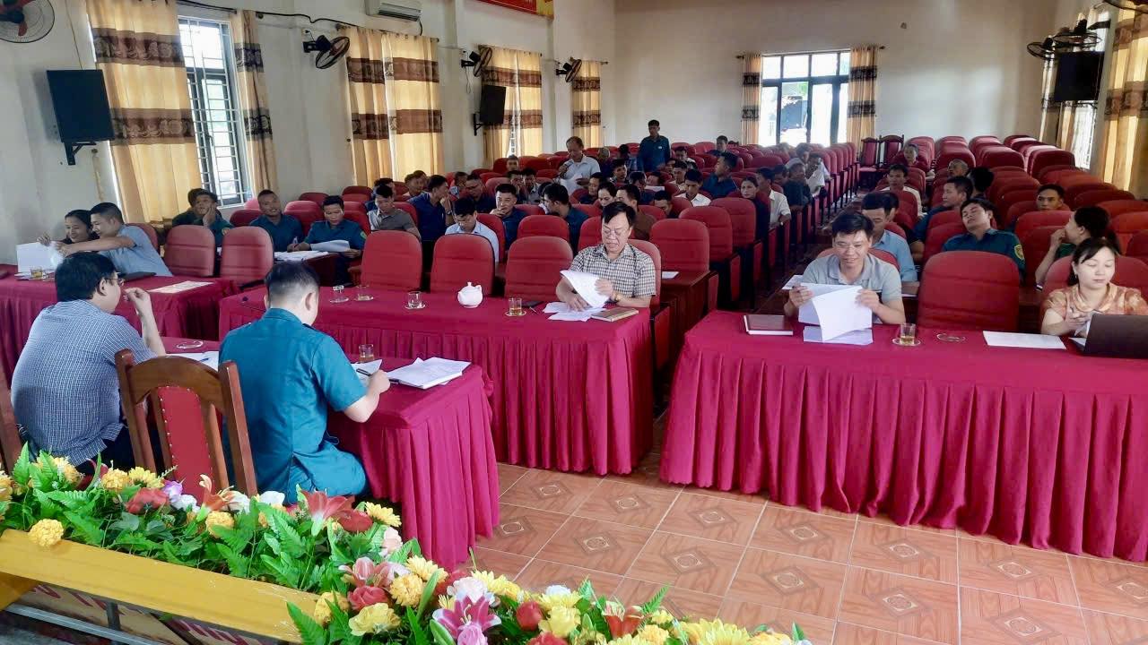 XÃ HƯƠNG PHỐ TỔ CHỨC HỘI NGHỊ TRIỂN KHAI CÔNG TÁC TUYỂN CHỌN VÀ GỌI CÔNG DÂN NHẬP NGŨ NĂM 2026